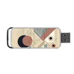 Boho Abstract Architecture Portable USB Flash (Two Sides) from ArtsNow.com Back