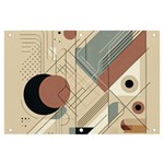 Boho Abstract Architecture Banner and Sign 6  x 4 