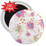 Flowers Blossom Spring Garden 3  Magnets (100 pack)