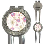 Flowers Blossom Spring Garden 3-in-1 Golf Divots