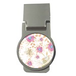 Flowers Blossom Spring Garden Money Clips (Round) 