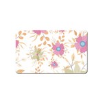 Flowers Blossom Spring Garden Magnet (Name Card)