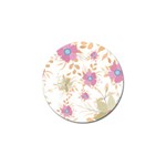 Flowers Blossom Spring Garden Golf Ball Marker (4 pack)