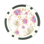 Flowers Blossom Spring Garden Poker Chip Card Guard