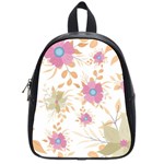 Flowers Blossom Spring Garden School Bag (Small)