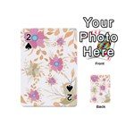 Flowers Blossom Spring Garden Playing Cards 54 Designs (Mini)