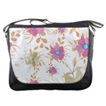 Flowers Blossom Spring Garden Messenger Bag