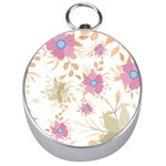 Flowers Blossom Spring Garden Silver Compasses