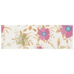 Flowers Blossom Spring Garden Banner and Sign 9  x 3 