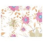 Flowers Blossom Spring Garden Premium Plush Fleece Blanket (Extra Small)