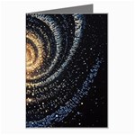 Galaxy Background Star Greeting Card