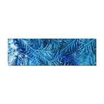 Blue Christmas Tree Branch Texture, Winter Texture, Tree Texture, Tree Branches Sticker (Bumper)