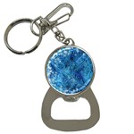 Blue Christmas Tree Branch Texture, Winter Texture, Tree Texture, Tree Branches Bottle Opener Key Chain