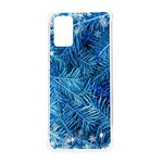 Blue Christmas Tree Branch Texture, Winter Texture, Tree Texture, Tree Branches Samsung Galaxy S20 Plus 6.7 Inch TPU UV Case