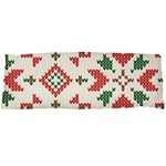 Christmas Texture, New Year, Red-green Christmas Ornament Texture Body Pillow Case Dakimakura (Two Sides)