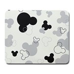 Mickey Mouse, Black, Classic, Cute, Disne Large Mousepad