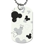 Mickey Mouse, Black, Classic, Cute, Disne Dog Tag (One Side)