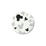 Mickey Mouse, Black, Classic, Cute, Disne Golf Ball Marker