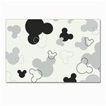 Mickey Mouse, Black, Classic, Cute, Disne Postcard 4 x 6  (Pkg of 10)