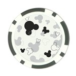 Mickey Mouse, Black, Classic, Cute, Disne Poker Chip Card Guard