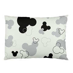 Mickey Mouse, Black, Classic, Cute, Disne Pillow Case (Two Sides) from ArtsNow.com Back