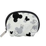 Mickey Mouse, Black, Classic, Cute, Disne Accessory Pouch (Small)