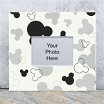 Mickey Mouse, Black, Classic, Cute, Disne White Wall Photo Frame 5  x 7 