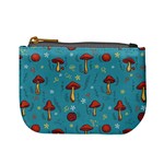 Whimsical Mushroom pattern Mini Coin Purse