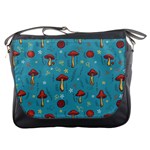 Whimsical Mushroom pattern Messenger Bag