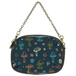 Whimsical Mushrooms pattern Chain Purse (Two Sides)