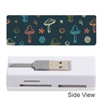 Whimsical Mushrooms pattern Memory Card Reader (Stick)