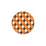 Halloween Argyle Pattern  Golf Ball Marker (10 pack)