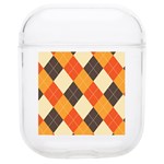 Halloween Argyle Pattern  Soft TPU AirPods 1/2 Case