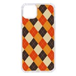 Halloween Argyle Pattern  iPhone 14 Plus TPU UV Print Case