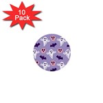 Boo crew halloween season 1  Mini Buttons (10 pack) 