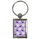 Boo crew halloween season Key Chain (Rectangle)