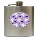 Boo crew halloween season Hip Flask (6 oz)