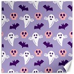 Boo crew halloween season Canvas 16  x 16 