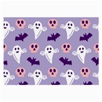 Boo crew halloween season Large Glasses Cloth