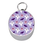 Boo crew halloween season Mini Silver Compasses