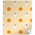 Pumpkin and boo crew halloween  Canvas 8  x 10 