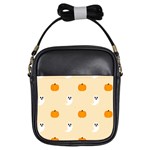 Pumpkin and boo crew halloween  Girls Sling Bag