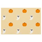 Pumpkin and boo crew halloween  Banner and Sign 6  x 4 