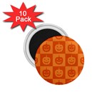 Seamless Halloween Pattern With Smiling Pumpkin 20240926 161520 0000 1.75  Magnets (10 pack) 