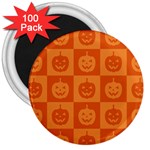 Seamless Halloween Pattern With Smiling Pumpkin 20240926 161520 0000 3  Magnets (100 pack)