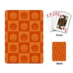 Seamless Halloween Pattern With Smiling Pumpkin 20240926 161520 0000 Playing Cards Single Design (Rectangle)