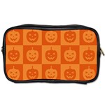 Seamless Halloween Pattern With Smiling Pumpkin 20240926 161520 0000 Toiletries Bag (Two Sides)