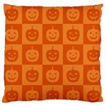 Seamless Halloween Pattern With Smiling Pumpkin 20240926 161520 0000 Standard Premium Plush Fleece Cushion Case (Two Sides)