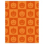 Seamless Halloween Pattern With Smiling Pumpkin 20240926 161520 0000 Drawstring Bag (Small)