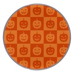 Seamless Halloween Pattern With Smiling Pumpkin 20240926 161520 0000 Wireless Fast Charger(White)